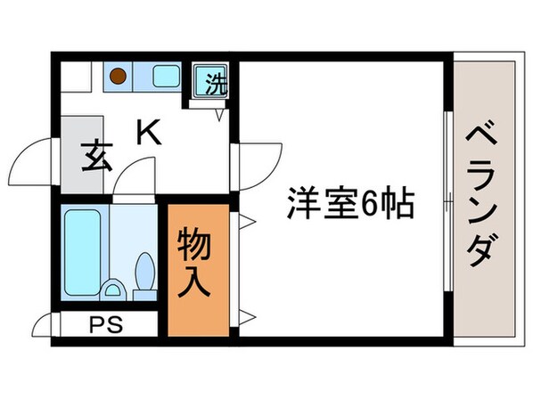 メゾンパール桂の物件間取画像